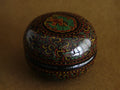 Kagawa Zokoku lacquer incense boxes, front view