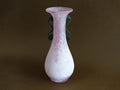 Large Scavo amphora art glass vase, front view