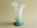 Scavo art glass vase, front view
