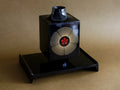 Yamanaka lacquer decorative object, front view
